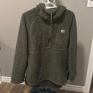 The North Face fleece, half zip.